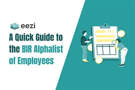 BIR Alphalist of Employees: Quick Guide for .